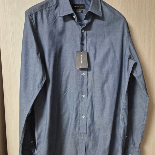 (새제품) 마시모두띠 남성 셔츠 블루 M 