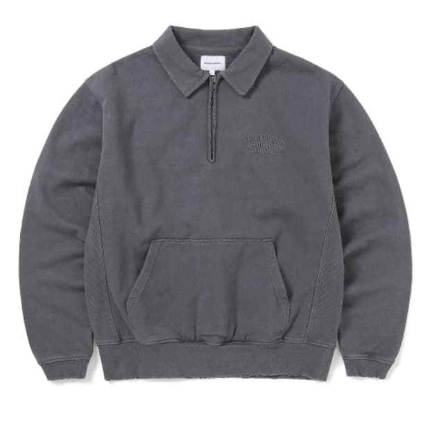 [XL] 디스이즈네버댓 하프 집업 카라 맨투맨