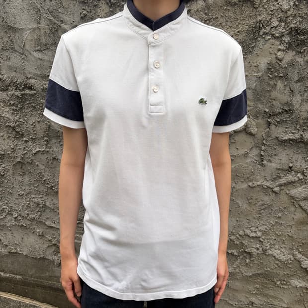 Lacoste 배색 밴드카라 PK 반팔