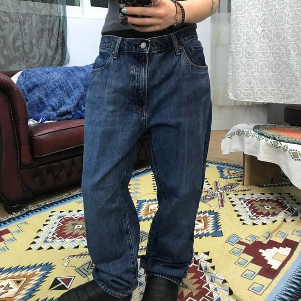 유니클로 데님팬츠 