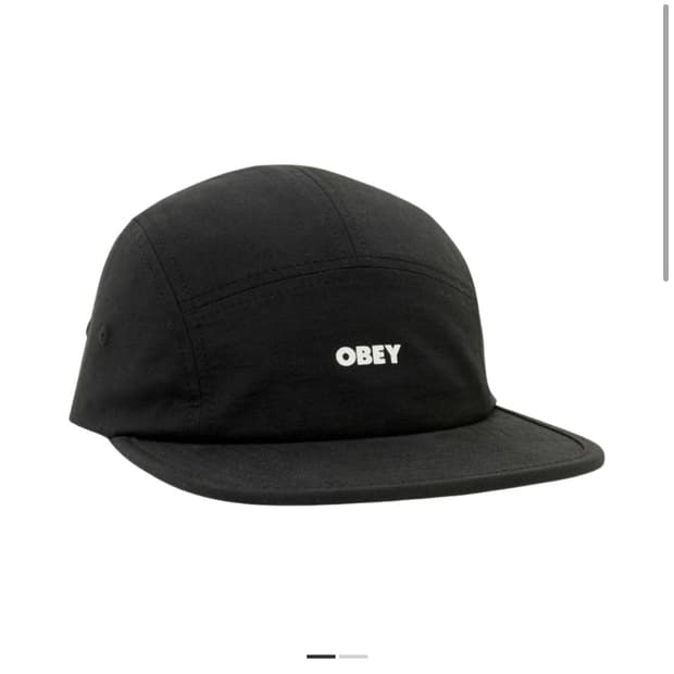 오베이 볼드 테크 캠프캡 블랙