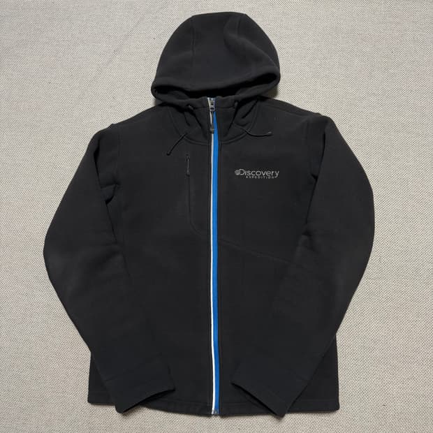 디스커버리 후리스 후드집업