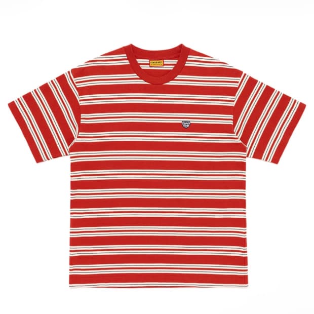 휴먼메이드 Striped T-Shirt Red M