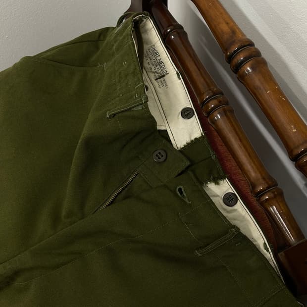 50s US Army M-1951 울 필드 트라우저 (~35)