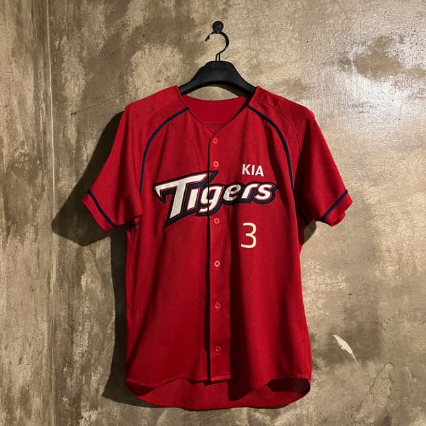 기아타이거즈 김선빈 야구 반팔 져지