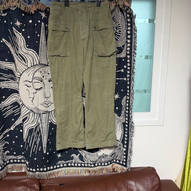 폴로 헤링본 몽키팬츠 33/32