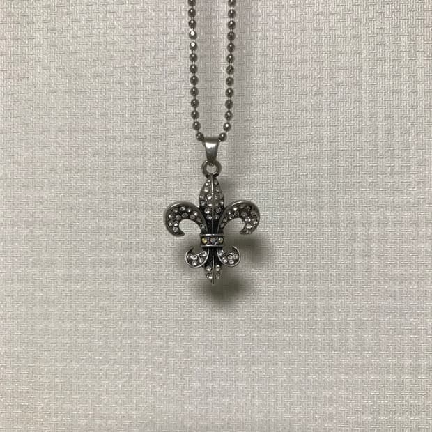 백합 큐빅 목걸이