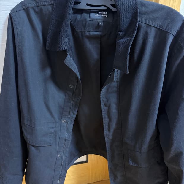 무탠다드 왁스드 헌팅자켓 L