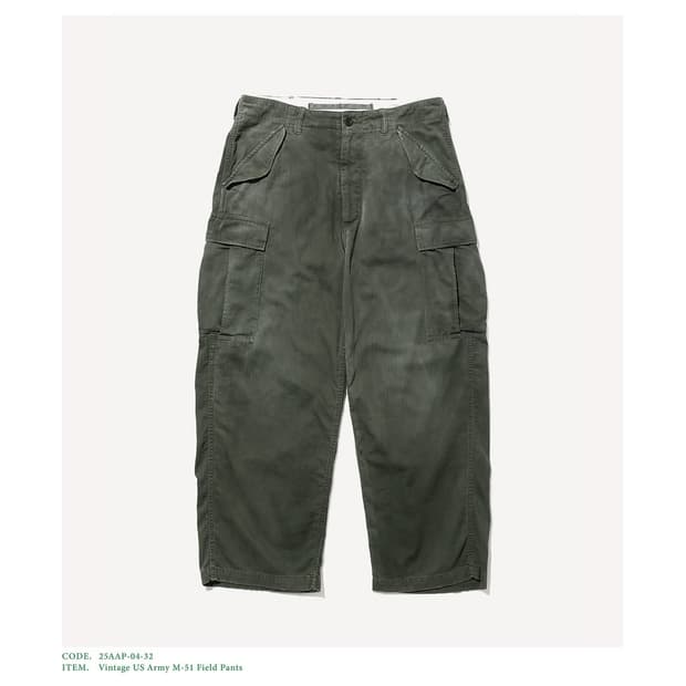 (2)A.presse 아프레쎄 vintage m51 pants