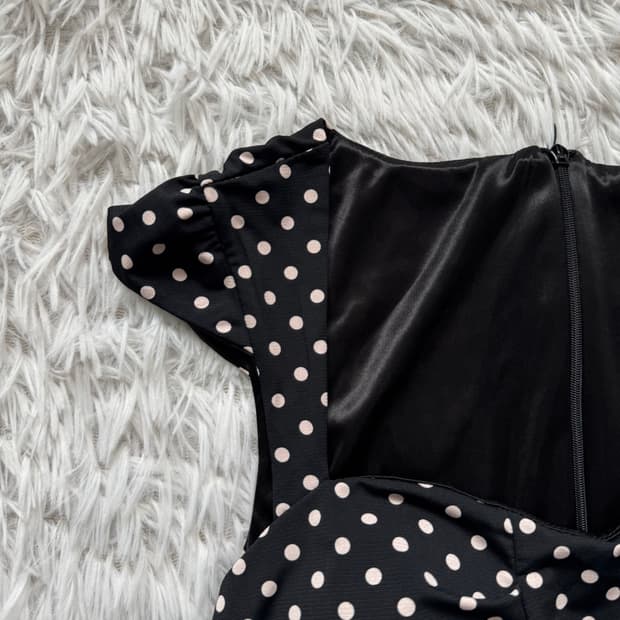 CECIL MCBEE 일본빈티지 땡땡이원피스 세실맥비원치스 F 40