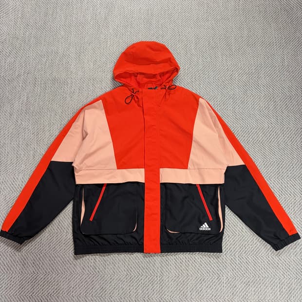 (2XL)아디다스 오버핏 아노락x 바람막이