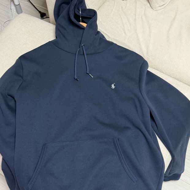 폴로후드티 네이비 L