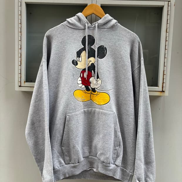 90s Disney x Hanes Mickey Mouse hoodie