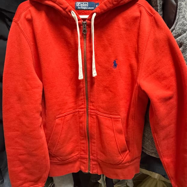 폴로 빈티지 후드집업