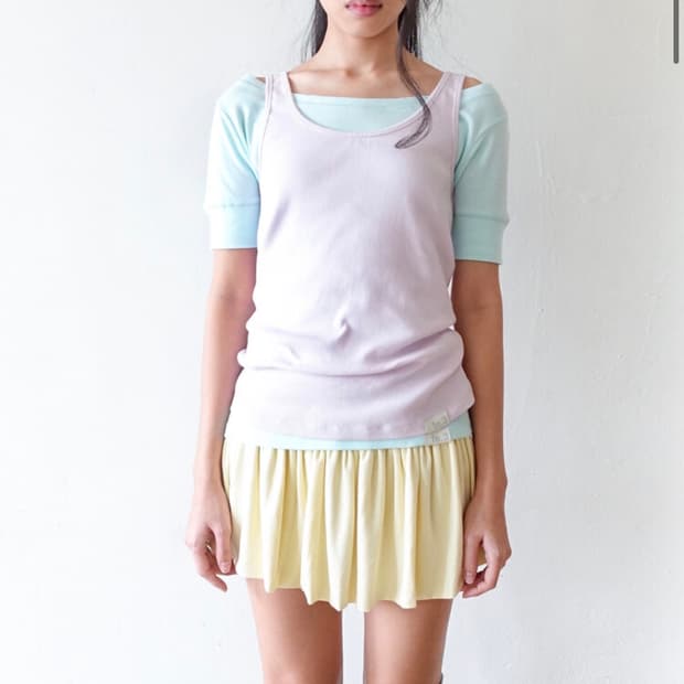 [fe.3] yuzu skirt (lemon)