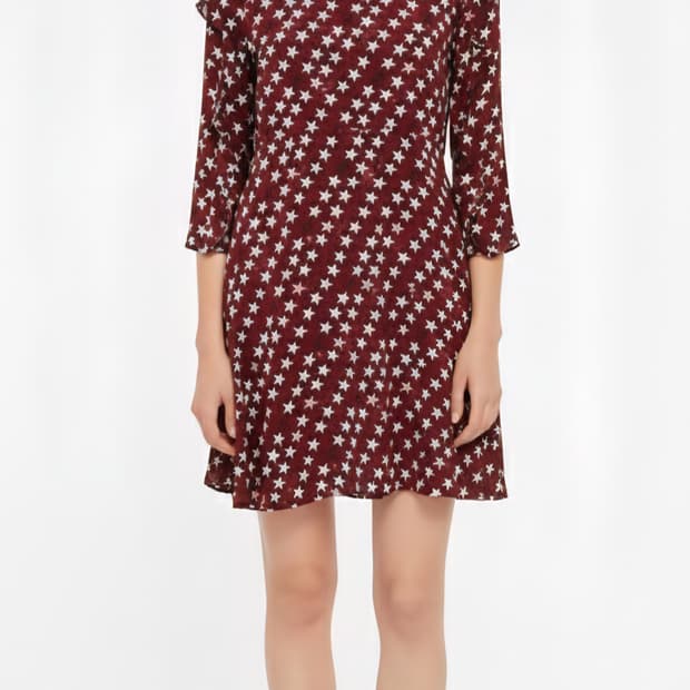 산드로 러블리 실크100 미니원피스 1사이즈