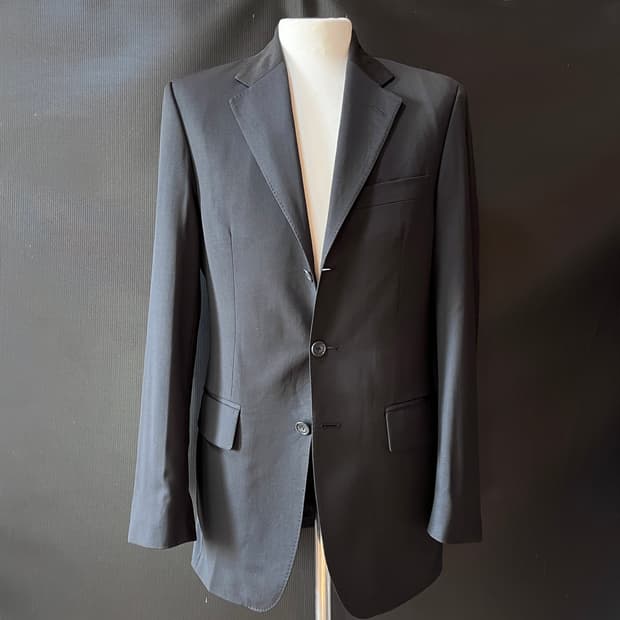 90s 아쿠아스큐텀 테일러드 자켓 