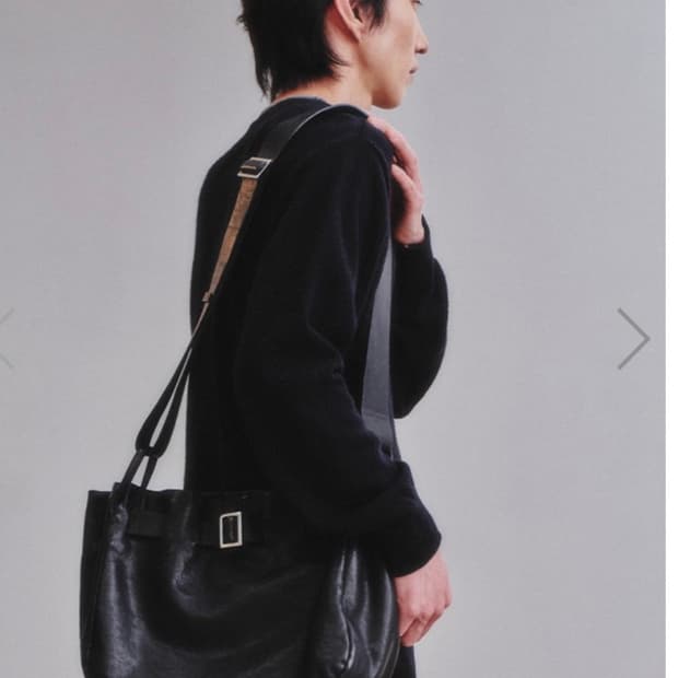 아트이프액츠 레더백 Belted Milano Bag_Washed
