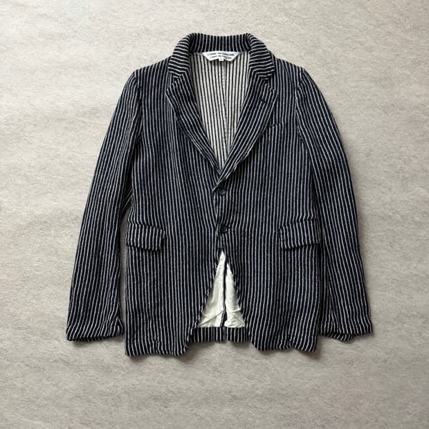 꼼데가르송 스트라이프 자켓