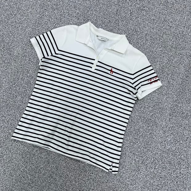 M 헤지스 여성 반팔 카라티 0410M