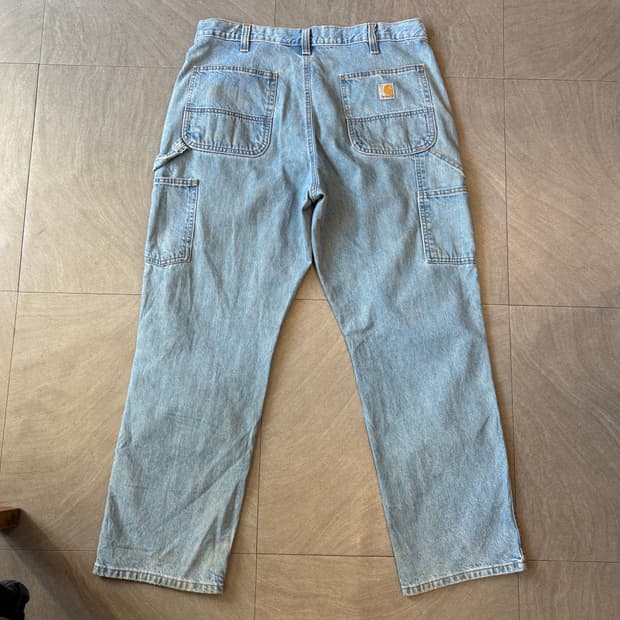 칼하트 오리지널 데님 카펜터 팬츠 바지 