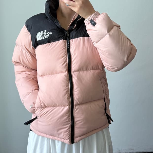 [M] 노스페이스 눕시 700 패딩 핑크