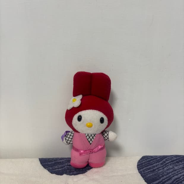 2002년 고전 산리오 닌자 마이멜로디 인형 키링