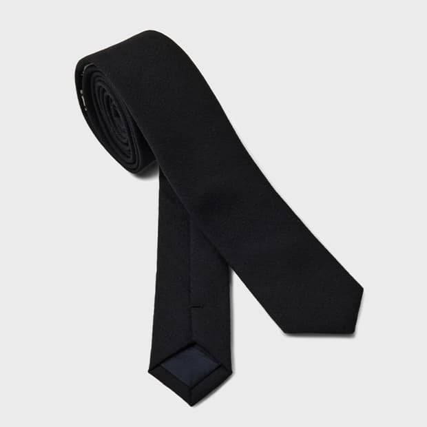 [DESK] WOOL SLIM TIE