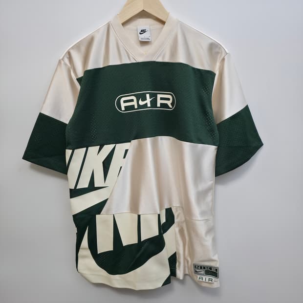 [L] 나이키 AIR 반팔 메쉬 티셔츠 그린/화이트