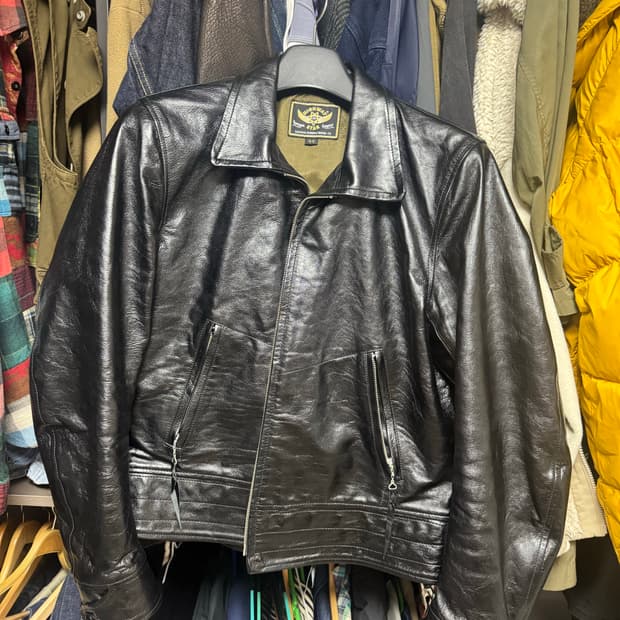 이스트맨레더 하이웨이스타 자켓 44사이즈 판매