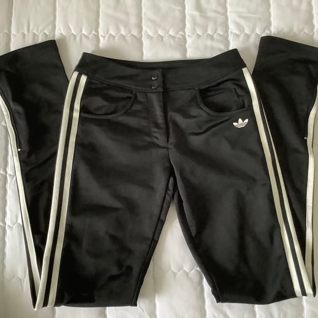 아디다스 y2k 로우라이즈 슬림핏 트랙팬츠