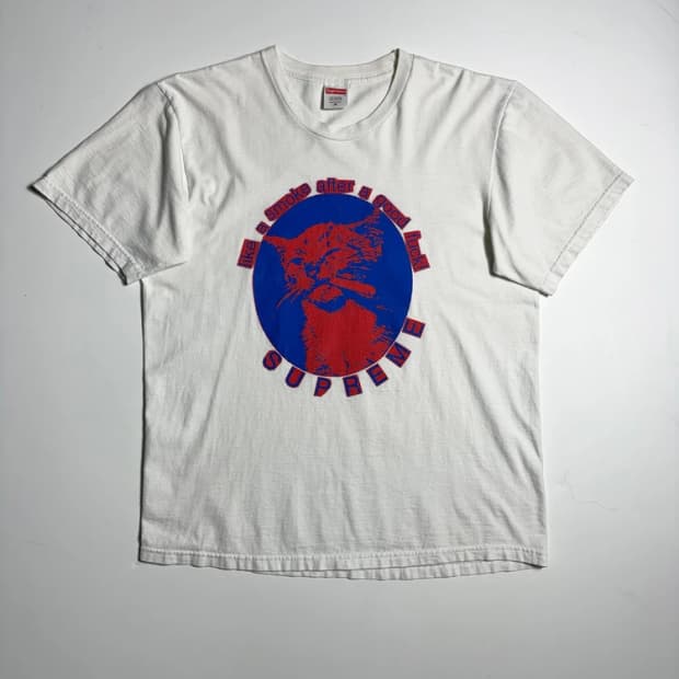 슈프림 Supreme 스모크 캣 반팔 티셔츠 R1501