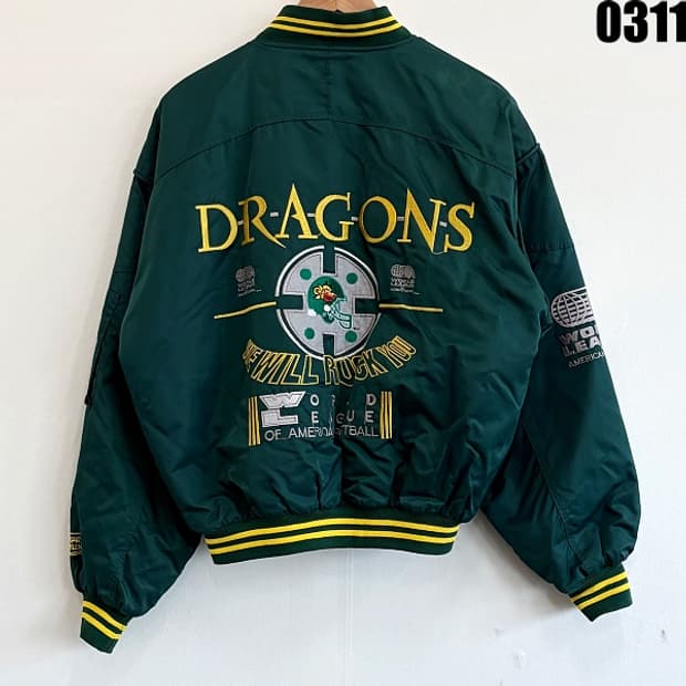 NFL 캠프리(CAMPRI) Teamlin 풋볼 봄버 자켓 L 0311