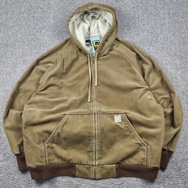 폴로 진스 컴퍼니 코듀로이 플리스안감 후드집업 ( XL ) / 10299