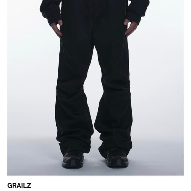 그레일즈 플레어 파이핑 팬츠 flare piping pants