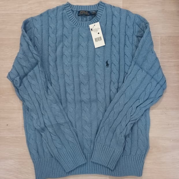폴로 랄프로렌 남여 꽈배기니트 95-100 66-77