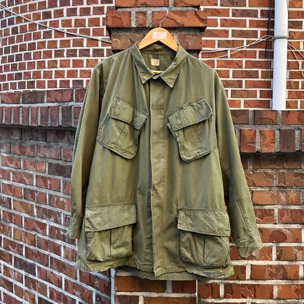 60s 오리지날 미군 정글퍼티그 자켓 (M/R)