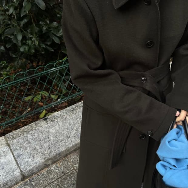 에토스 벨트 코트