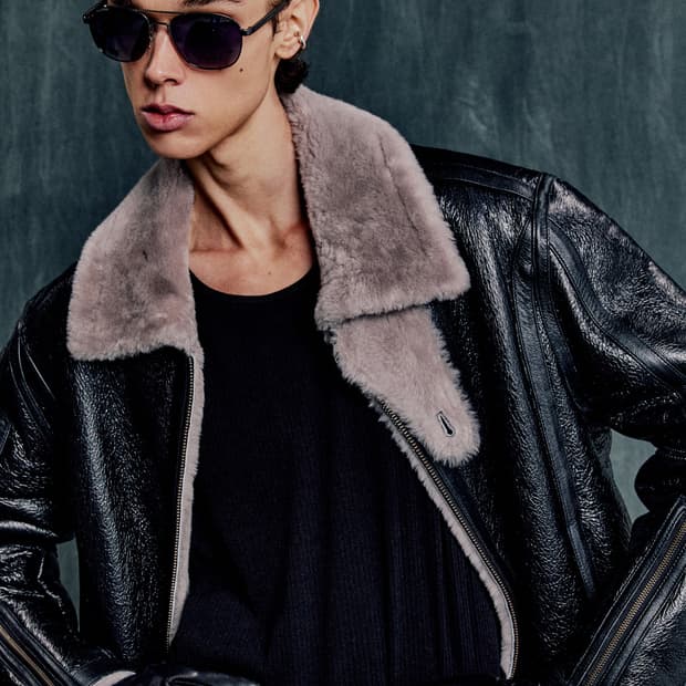 엘무드 무스탕 46사이즈