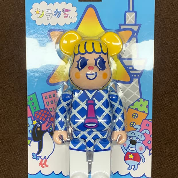 소라카라짱 베어브릭 400%