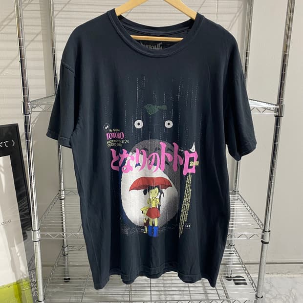 지브리 토토로 오피셜 애니메이션 티셔츠