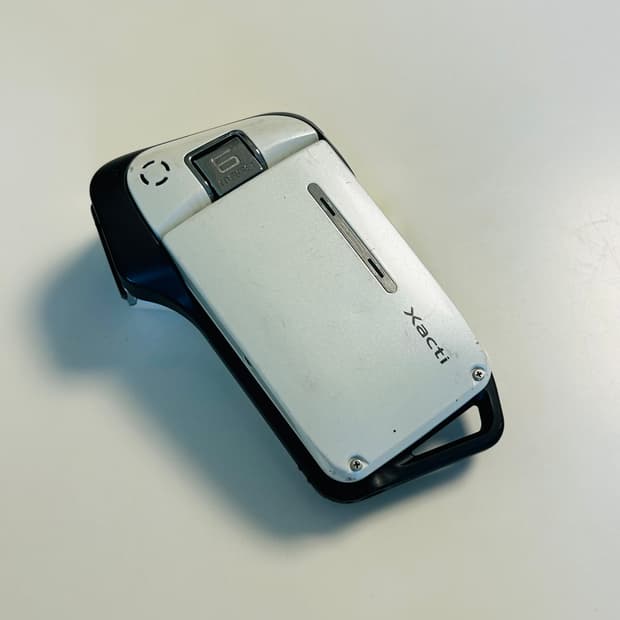 산요작티 Sanyo Xacti CA65 화이트 캠코더