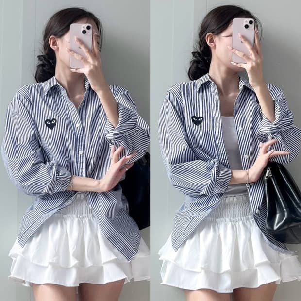 꼼데가르송 셔츠 