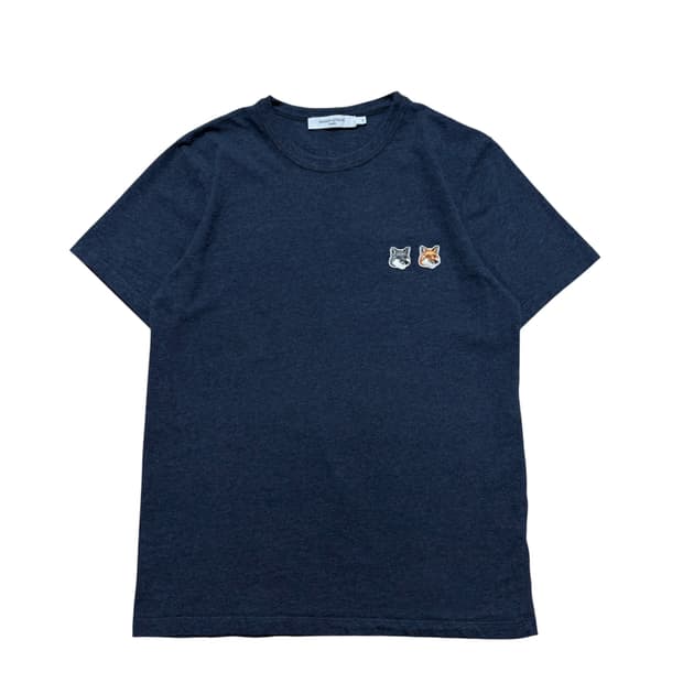 메종키츠네 더블폭스 반팔티