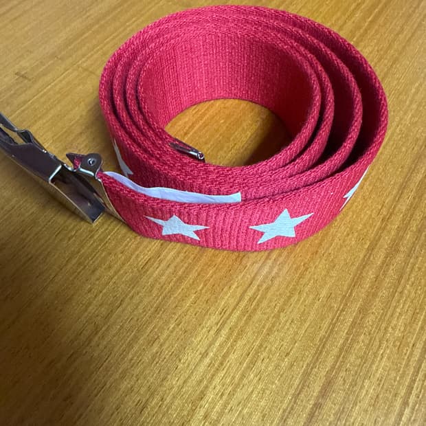 90s~00s 올드 스투시 old stussy 스타 패턴 웹 벨트