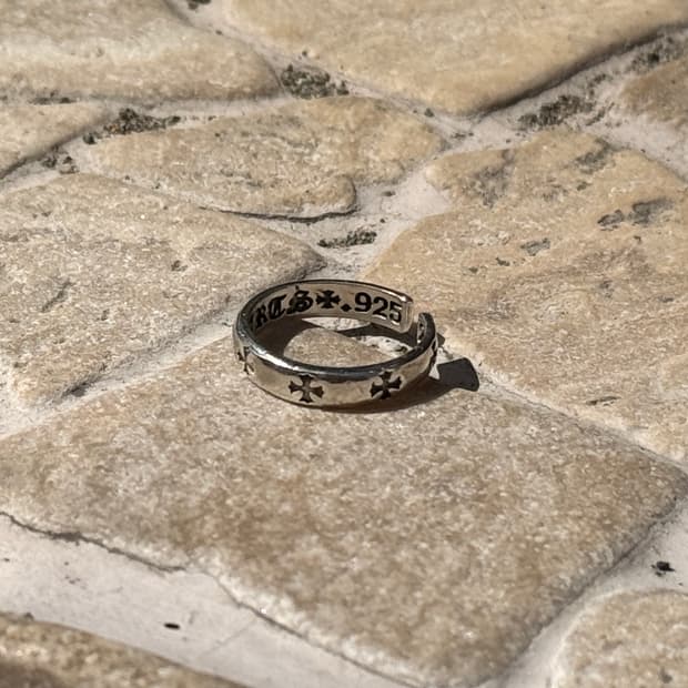Chrome mood Silver ring