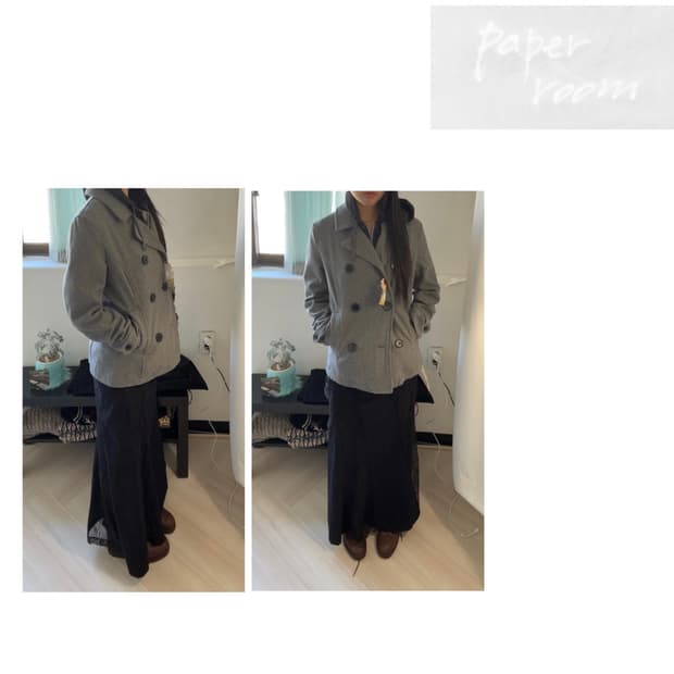 [SUPERUBIS] Short Peacoat 