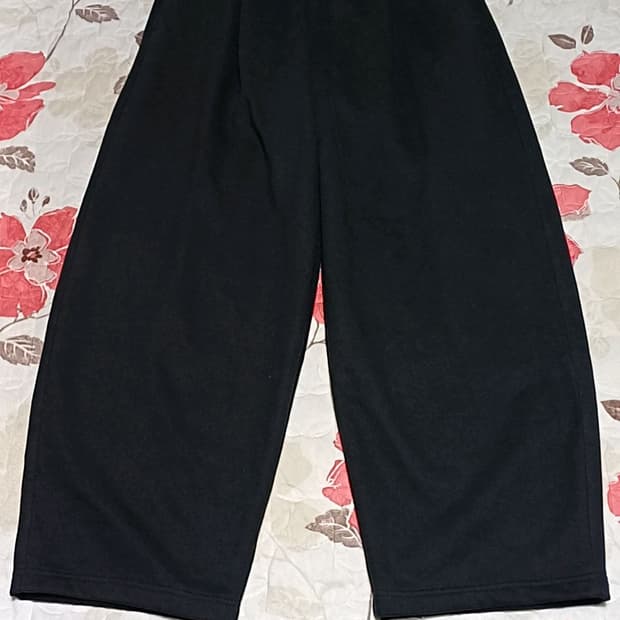 무신사 와이드 기모스웨트팬츠 35인치 기장111