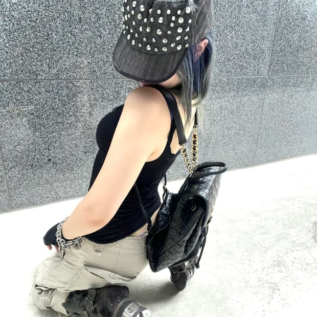 'Metro city' chain backpack 
