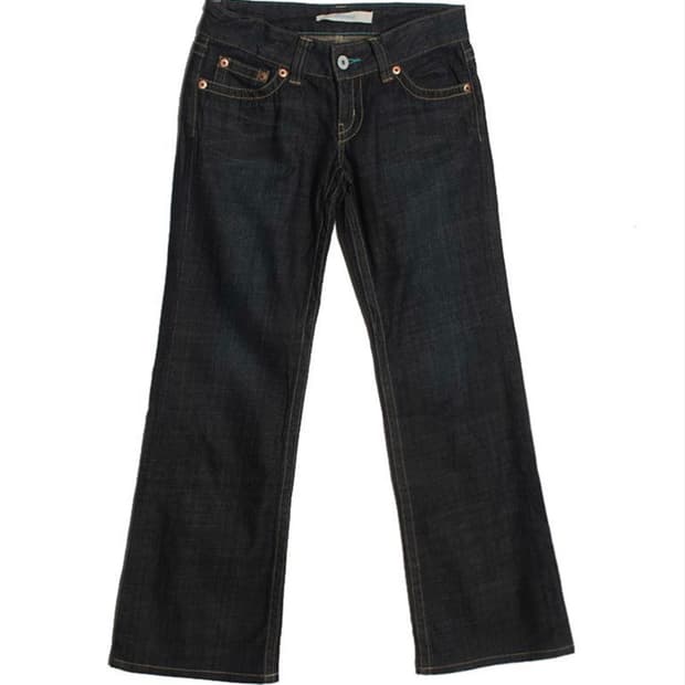 유니클로 빈티지 생지 부츠컷 바지